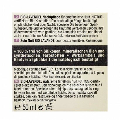 Dr. Scheller 德國席勒博士有機薰衣草抗敏感修復平衡晚霜 海外本土原版