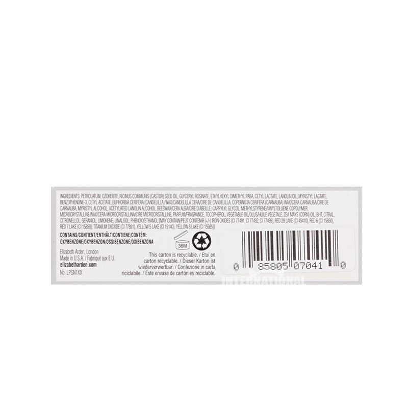Elizabeth Arden 美國伊莉莎白雅頓8小時系列晶透潤色唇膏SPF15 海外本土原版