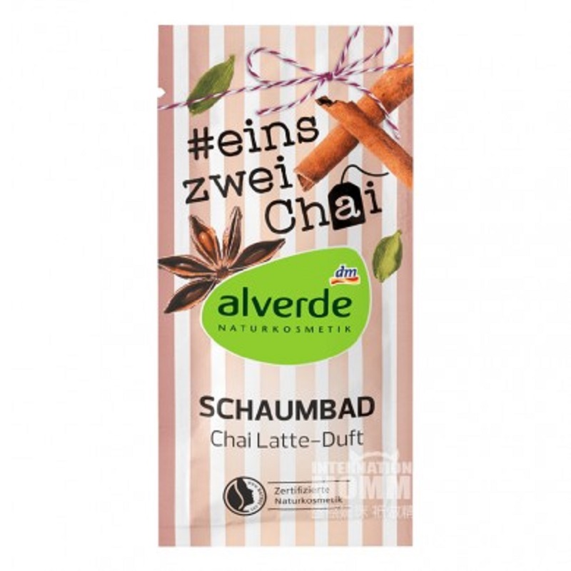 Alverde 德國艾薇德白茶肉桂泡泡浴 海外本土原版