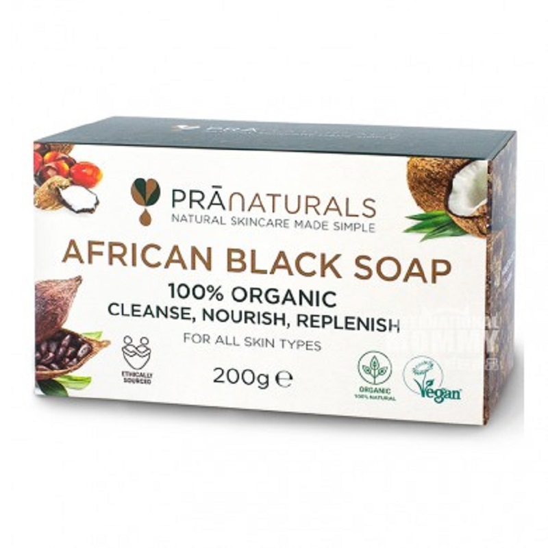 PRANATURALS 英國PRANATURALS有機非洲黑皂 海外本土原版