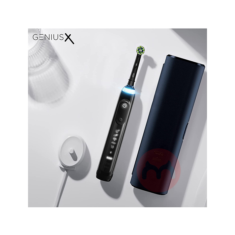 BRAUN 德國博朗oral-b Genius X 電動牙刷黑色 海外本土原版